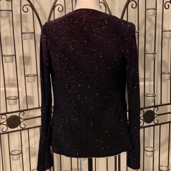 Black sweater set with pink sparkles set - Picture 2 of 3